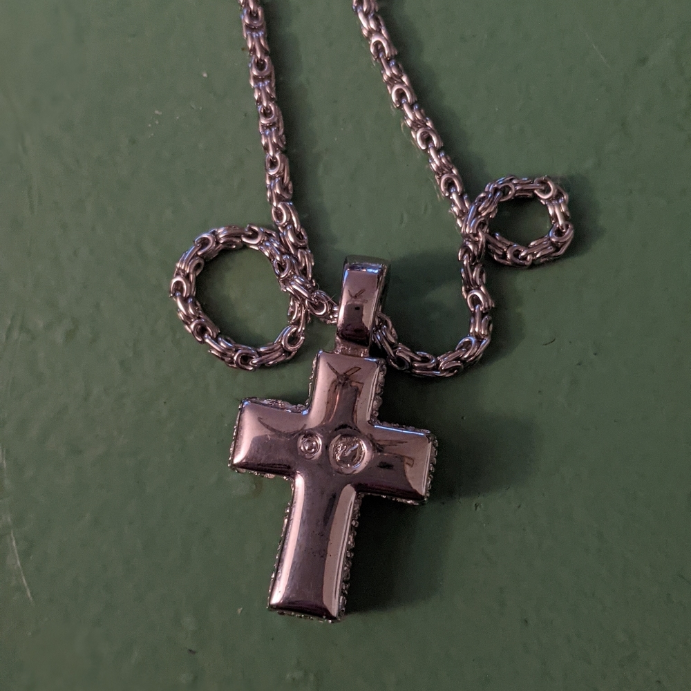 Authentic Swarovski Cross pendant